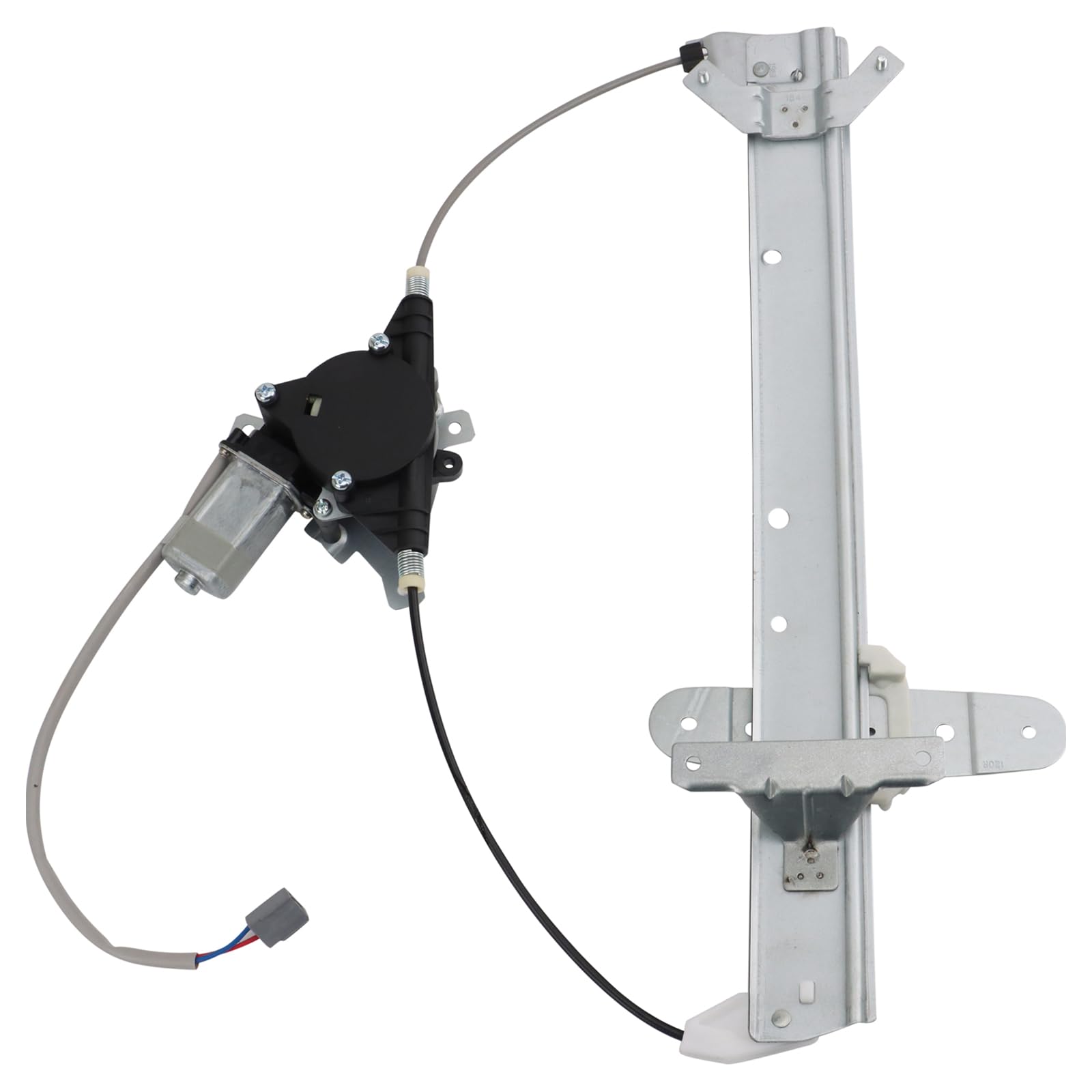 Trq Rear Right Power Window Regulator & Motor Assembly Passenger Side Compatible With 1992-2011 Ford Crown Victoria Mercury Gran