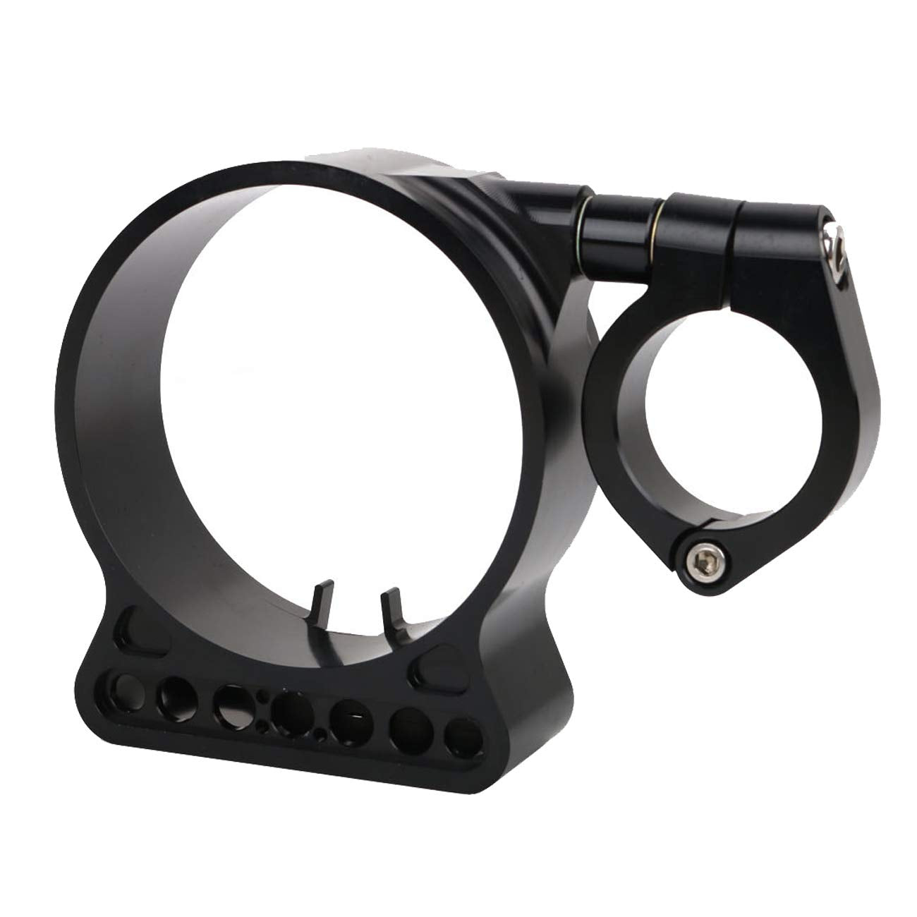 AUFER 39MM Fork Tuber Side Mount Speedometer Relocation Kit Adjustment Odometer Mounting Bracket Compatible with for Sportster X