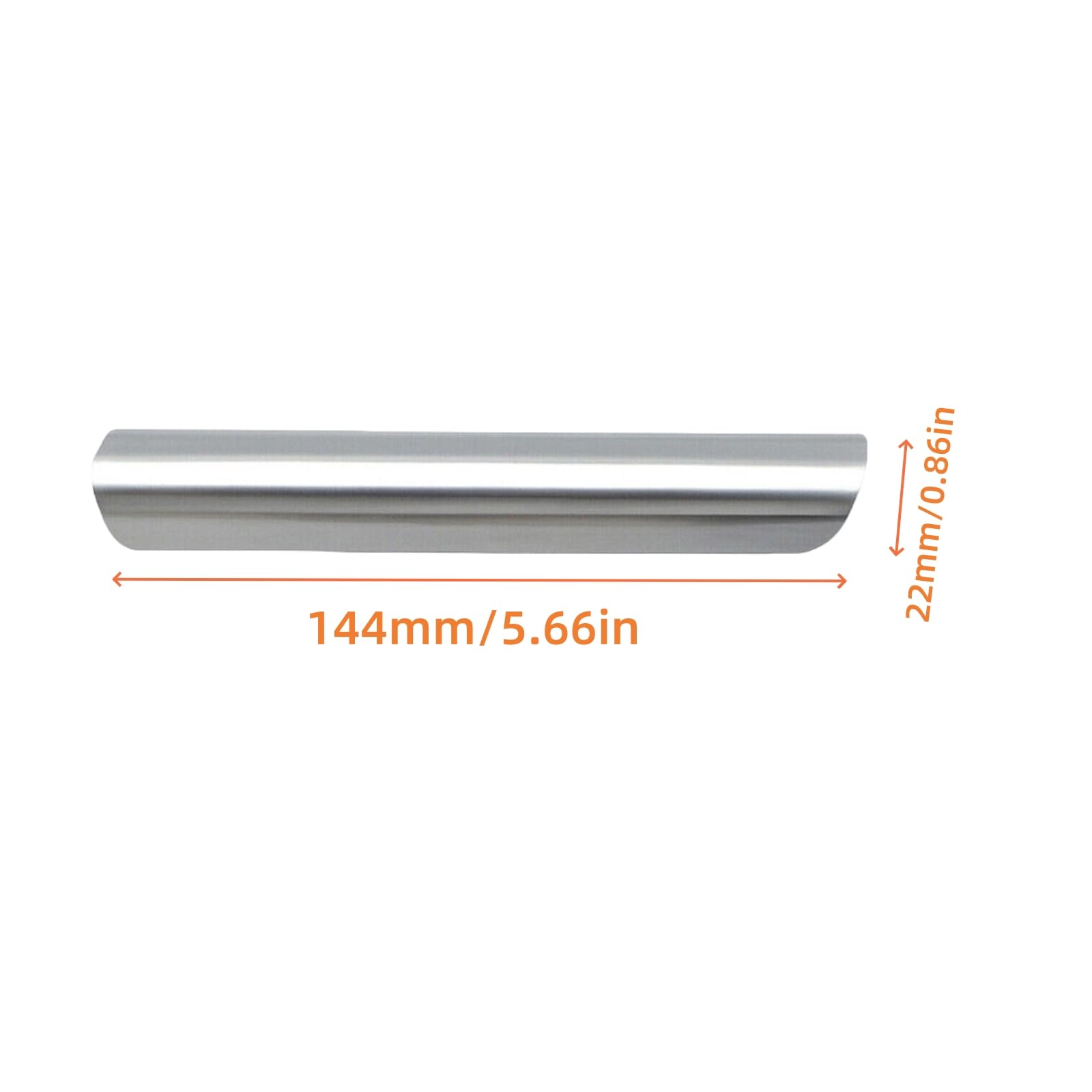 Sosega Silver Plastic Driver Left Side Armrest Door Handle Trim Compatible with Ford Escape 2013-2019 Model CJ5Z-7822621-BA