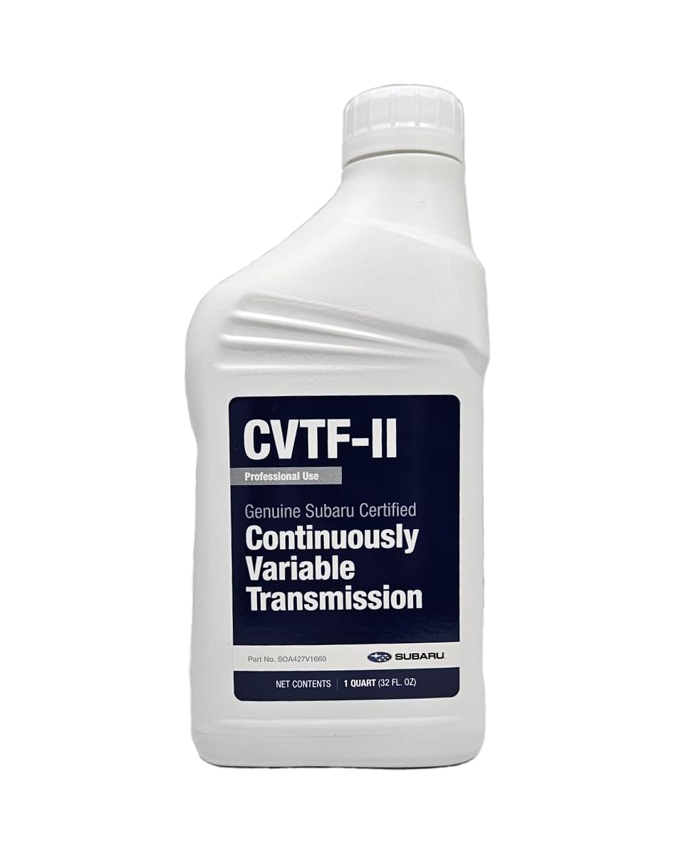 Subaru Crosstrek Legacy Outback Forester Impreza Cvtf-Ii Automatic Transmission Fluid (6 Quarts) - Soa427V1660 - Genuine Oem