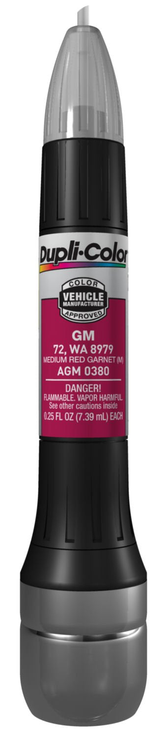 Dupli-Color Agm0380 Scratch Fix All-In-1 Exact-Match Automotive Touch-Up Paint - General Motors Medium Red Garnet - 0.25 Oz. Pai