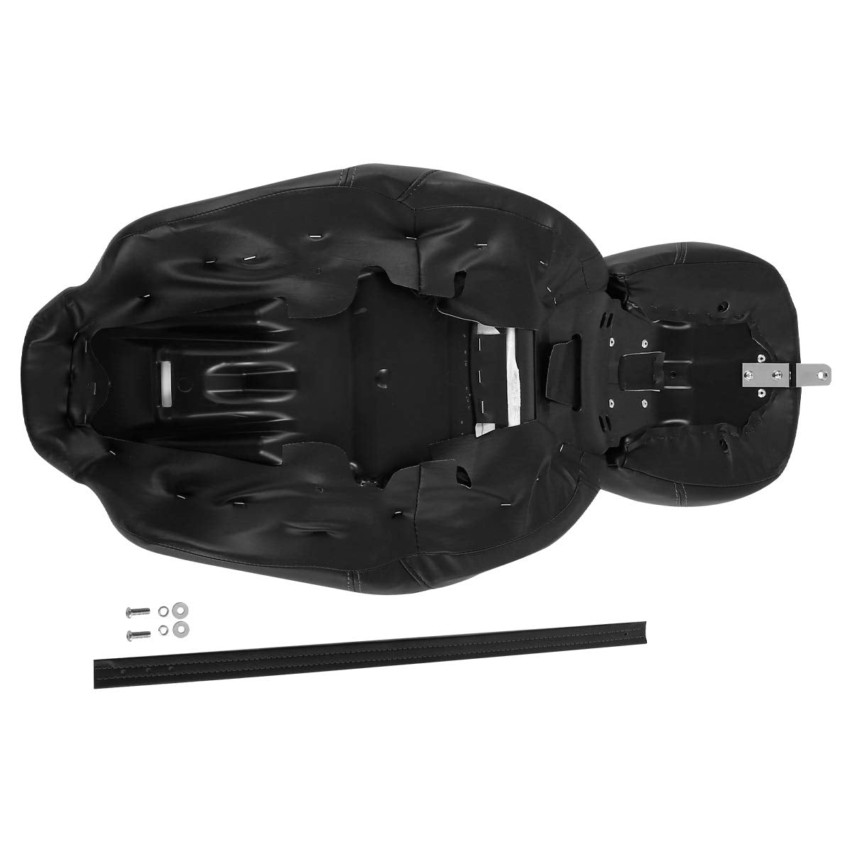 Low-Profile Driver Passenger Seat Pillion Set For Harley Touring Street Glide Flhx 2009-Later; Road Glide Limited Fltrk 2020-2024; Road King Special Flhrxs 2017-2024; Ultra Limited Flhtk 2014-2024