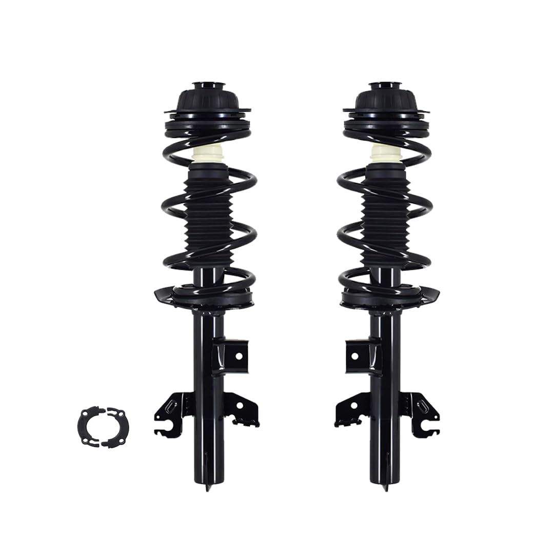 PM Auto Pair of 2 Front Left-Right Quick Complete Strut-Coil Spring For 2014-2023 Jeep Cherokee Trailhawk