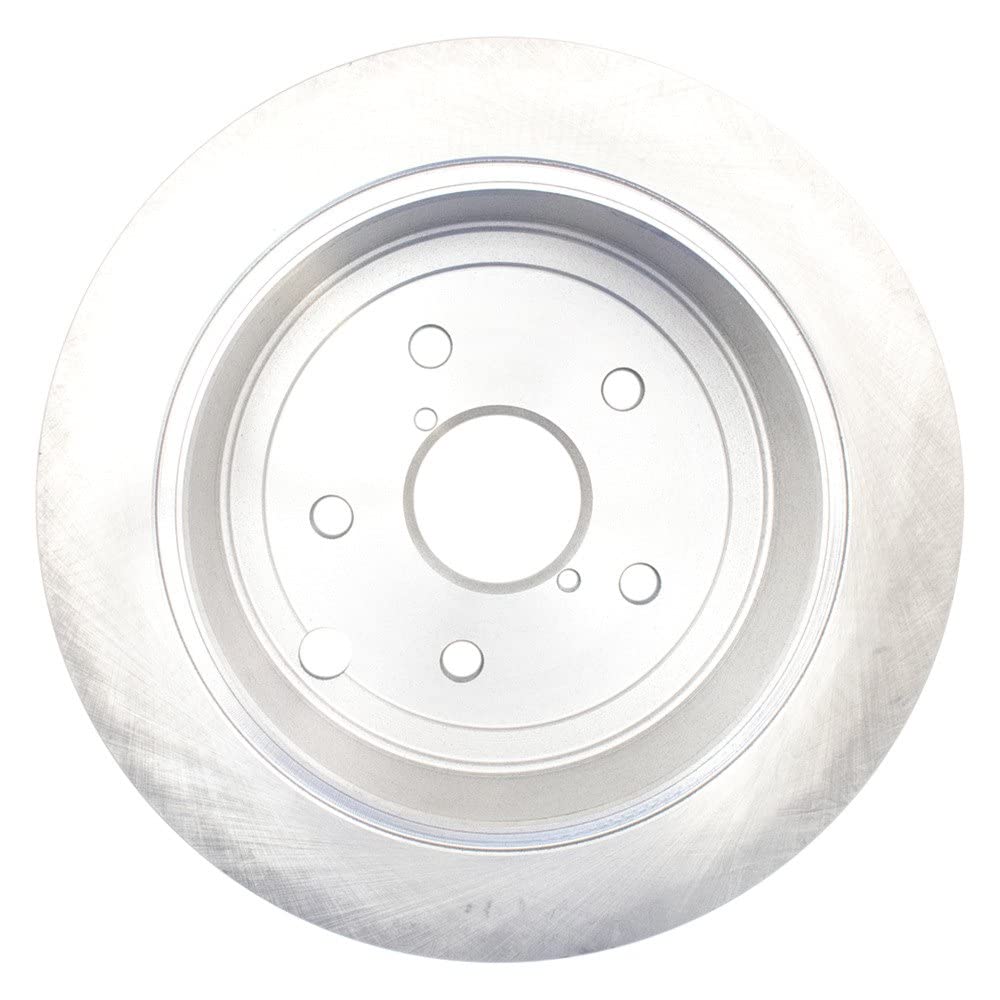 Trq Rear Brake Rotors Set Solid Compatible With 2019-2022 Toyota C-Hr
