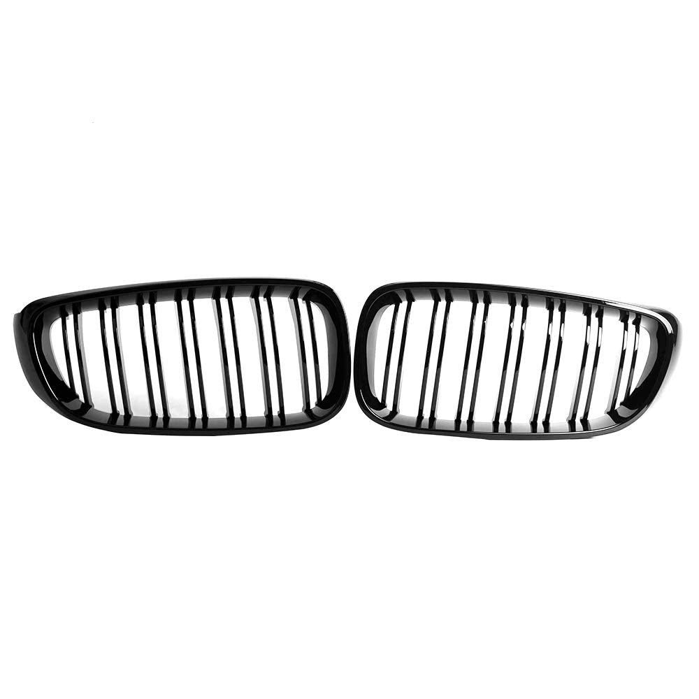For BMW 3 Series GT/F34 2013-2019 Shiny Black Front Kidney Grille Grill Double Line