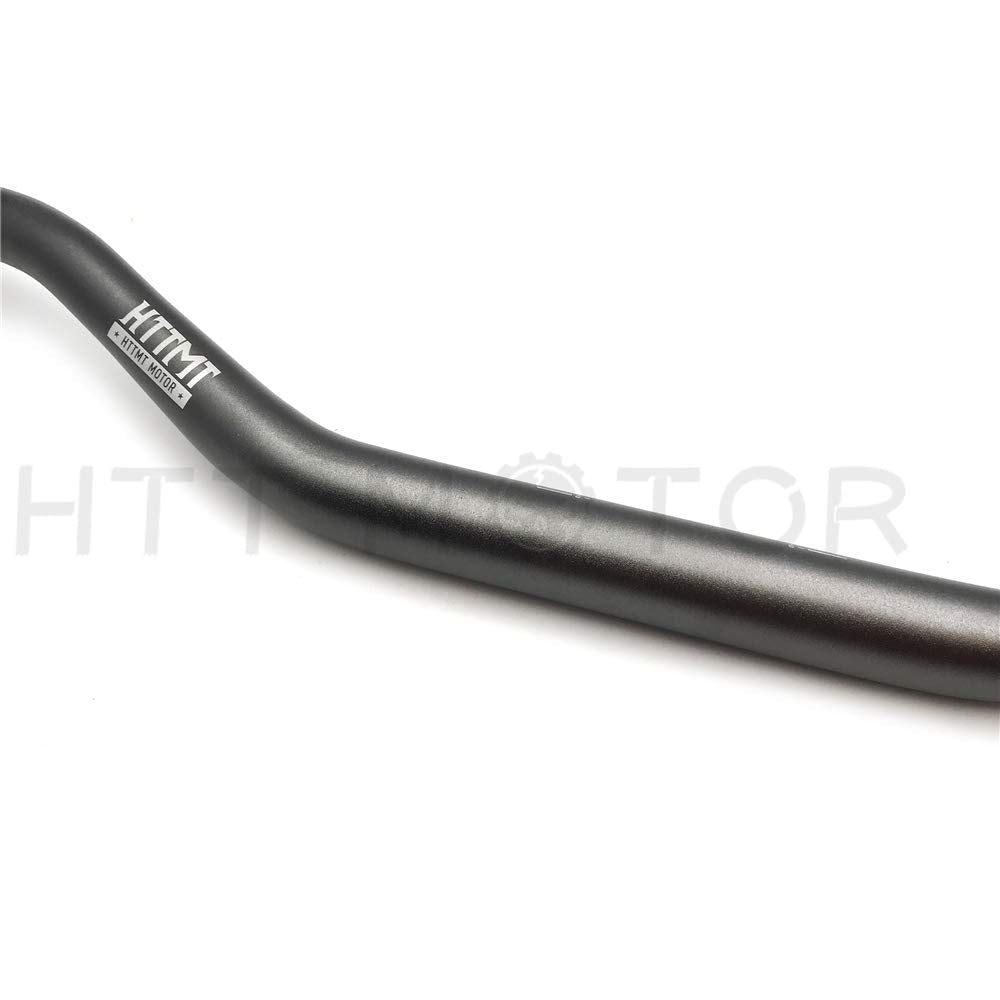 Httmt Hb023- Compatible With 1 1/8' Fat Bar 28Mm 7/8' Handlebar Handle Bars Motorcycle Mx Motocross Gray