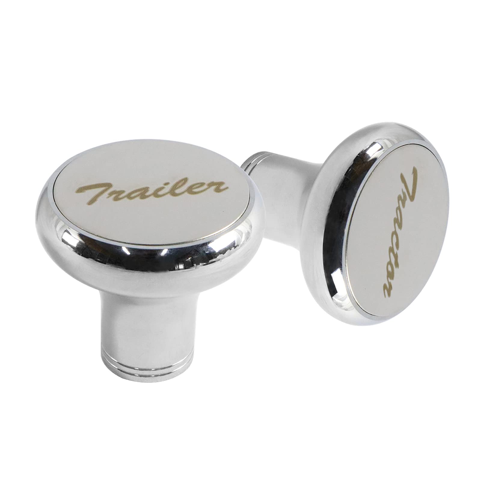 Lostar (Pair) Air Valve Knob Tractor/Trailer Fits Peterbilt Kenworth Freightliner