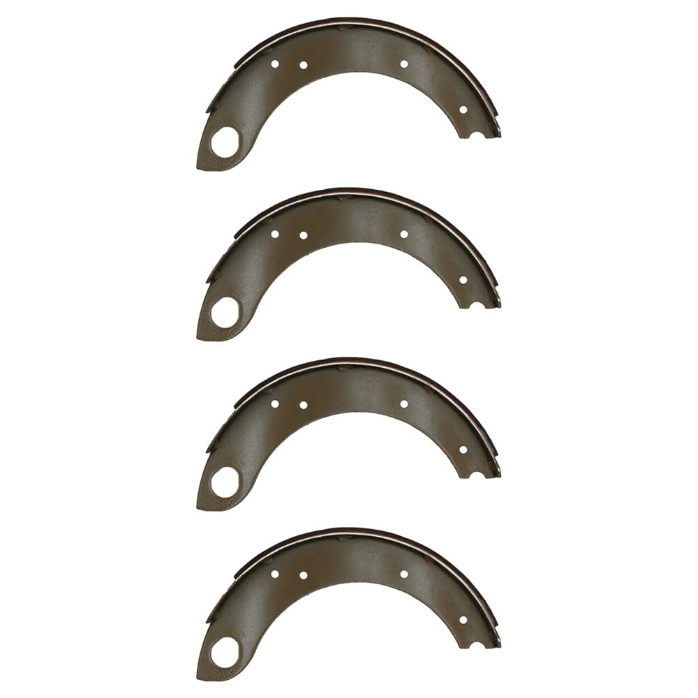 Set of 4 Fits Ford Brake Shoes with Lining Fits Ford/New Holland 335, 3600