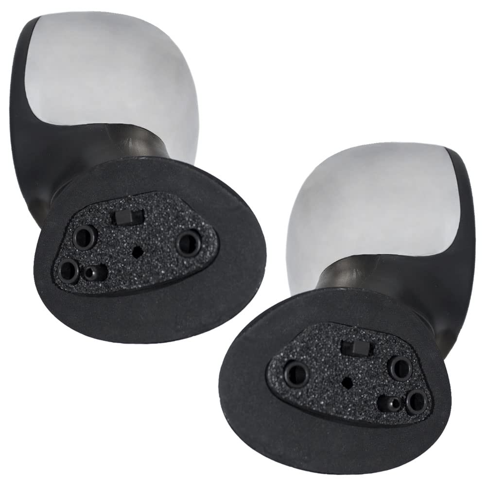 Replacement Set Driver and Passenger Power Side View Mirrors Heated Chrome Covers Compatible with 2012-2014 500 68087589AC 5182468AC