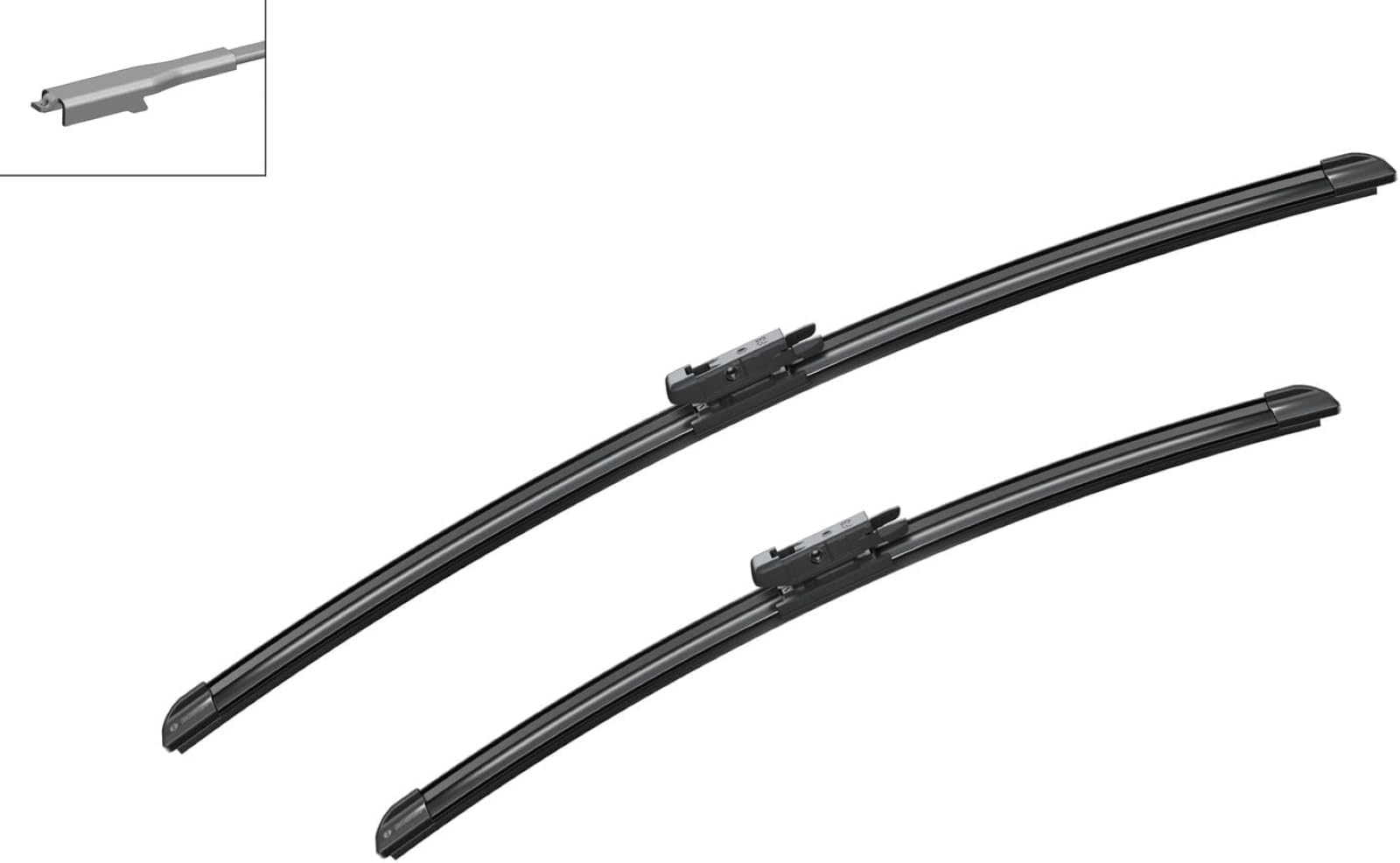 Bosch 3397118929 Aerotwin Oe Replacement Wiper Blades Driver & Passenger Side - Set Of 2 (24'' & 19'') Pinch Tab