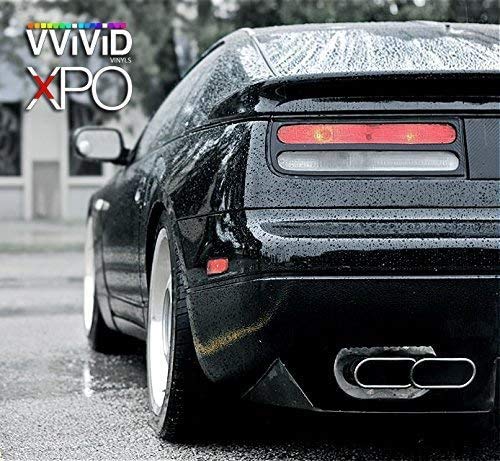 Vvivid Black Gloss Vinyl Vehicle Wrap For Trucks Cars Motorbikes, Furniture, Architectural (15Ft X 5Ft)