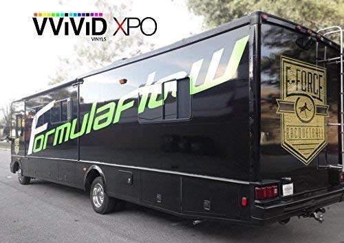 Vvivid Black Gloss Vinyl Vehicle Wrap For Trucks Cars Motorbikes, Furniture, Architectural (15Ft X 5Ft)