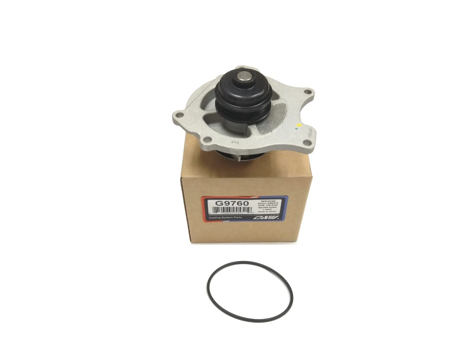OAW G9760 Engine Water Pump for GM 4.6L-V8 Northstar L37 LD8 on 2006 2007 2008 2009 2010 2011 Buick Lucerne Cadillac DTS Replace