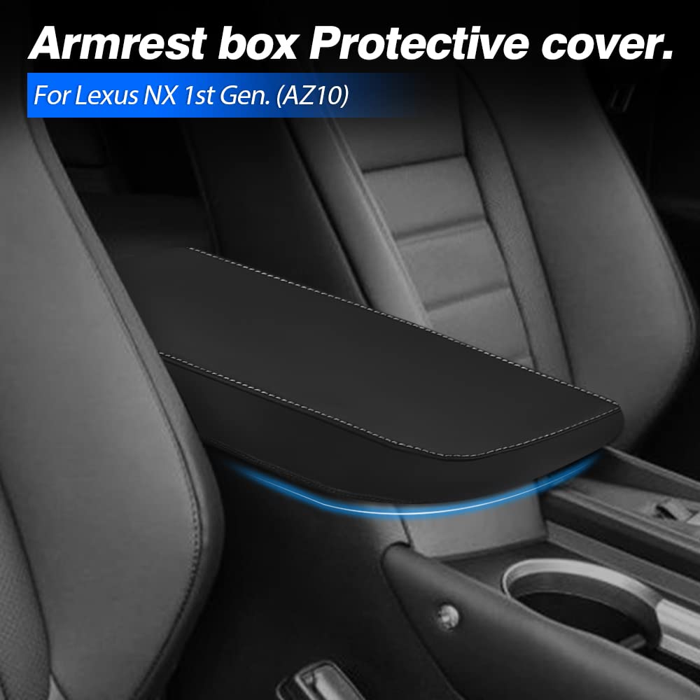 Autorder Center Console Cover For 2015-2020 2021 Lexus Nx Nx300H/Nx300/Nx200T Accessories Armrest Cover Anti-Scratch Middle Cons