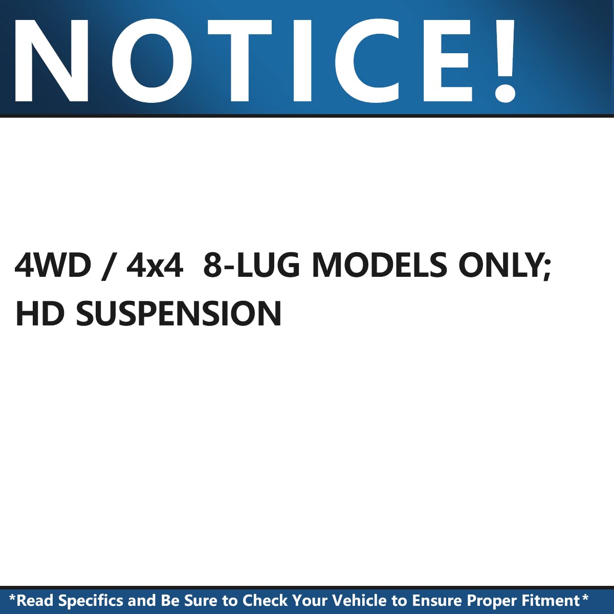 Detroit Axle - 4Wd Front Wheel Bearing Hubs For Silverado Sierra 2500 Hd 3500 Chevy Avalanche Suburban Gmc Yukon Xl 2500 Hummer
