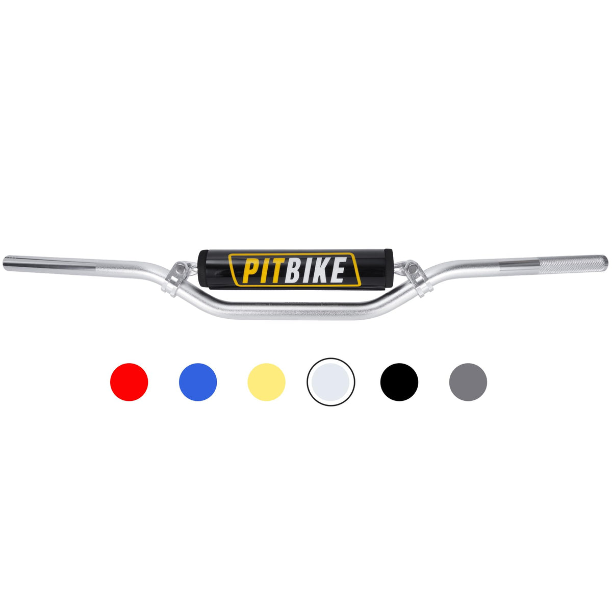 Motorcycle Handlebars 7/8 Inch,RUTU Universal Dirt Bike Handle Bar with Crossbar Pad Low-Rise Drag Bar for Motocross ATV Quad-Si