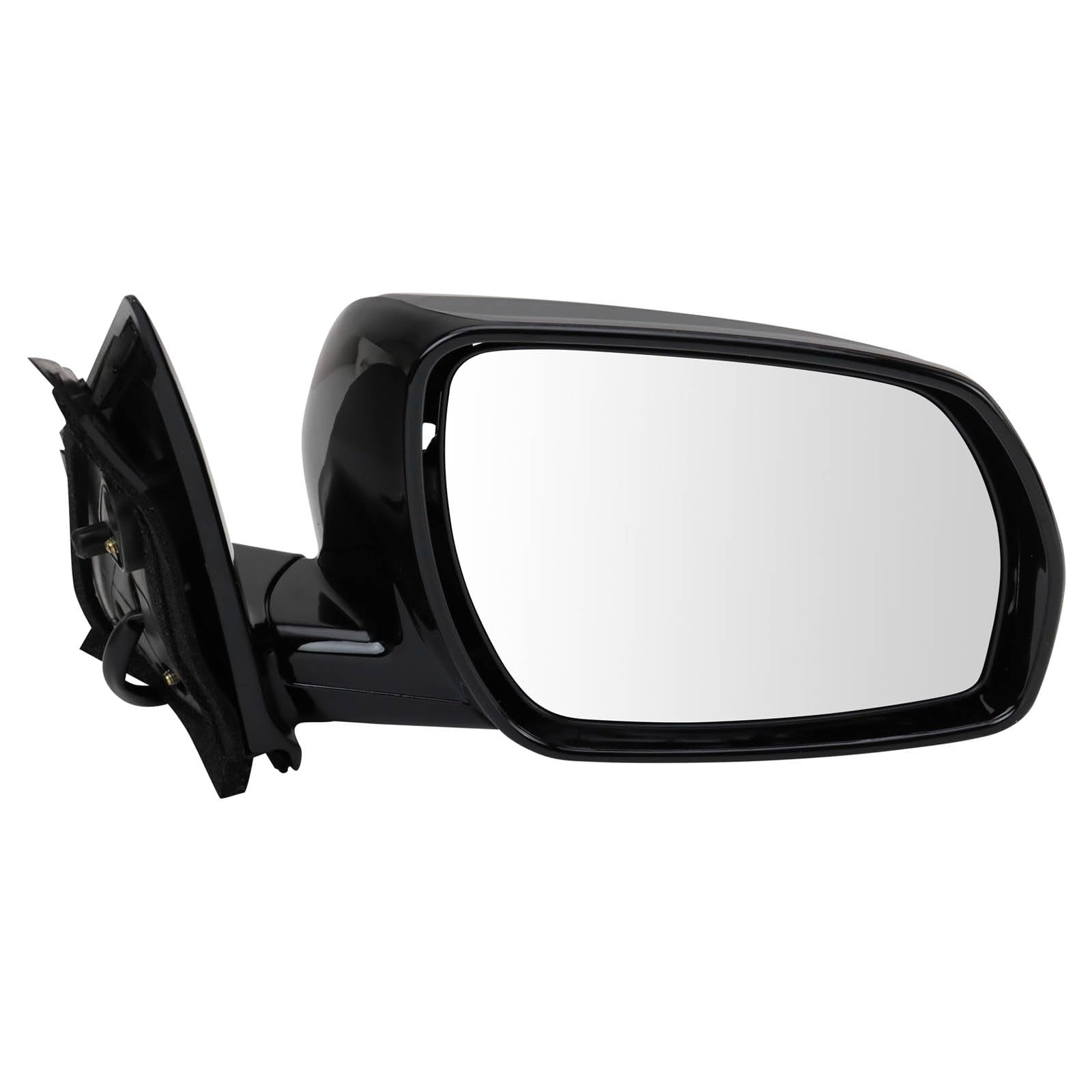 Trq Right Mirror Without Heat Without Memory With Gloss Black Housing Passenger Side Compatible With 2005-2007 Nissan Murano Ni1