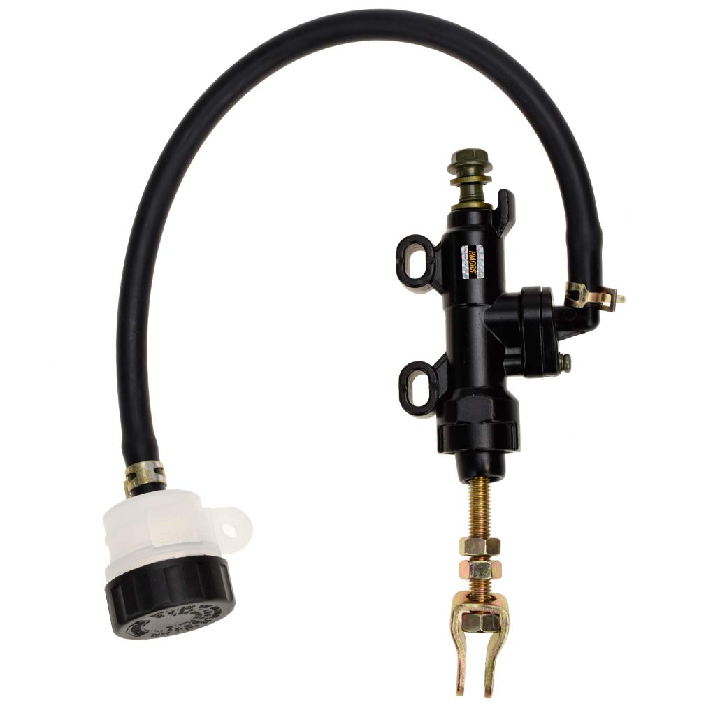 Hiaors Rear Brake Master Cylinder With Reservoir For Yerf Gx150 150Cc 3206 4206 3209 Go Kart Honda Atc-250R Chinese 70Cc 90Cc 11