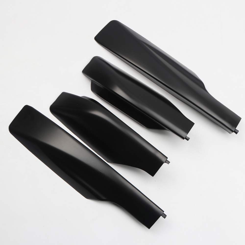 High Flying Car Accessories Black Roof Rack Rails End Cap Protection Cover Shell For Toyota Rav4 2006-2012