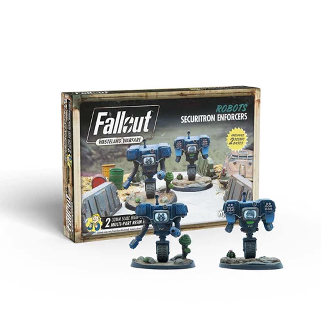 Modiphius Fallout - Wasteland Warfare - Robots Securitron Enforcers,Various