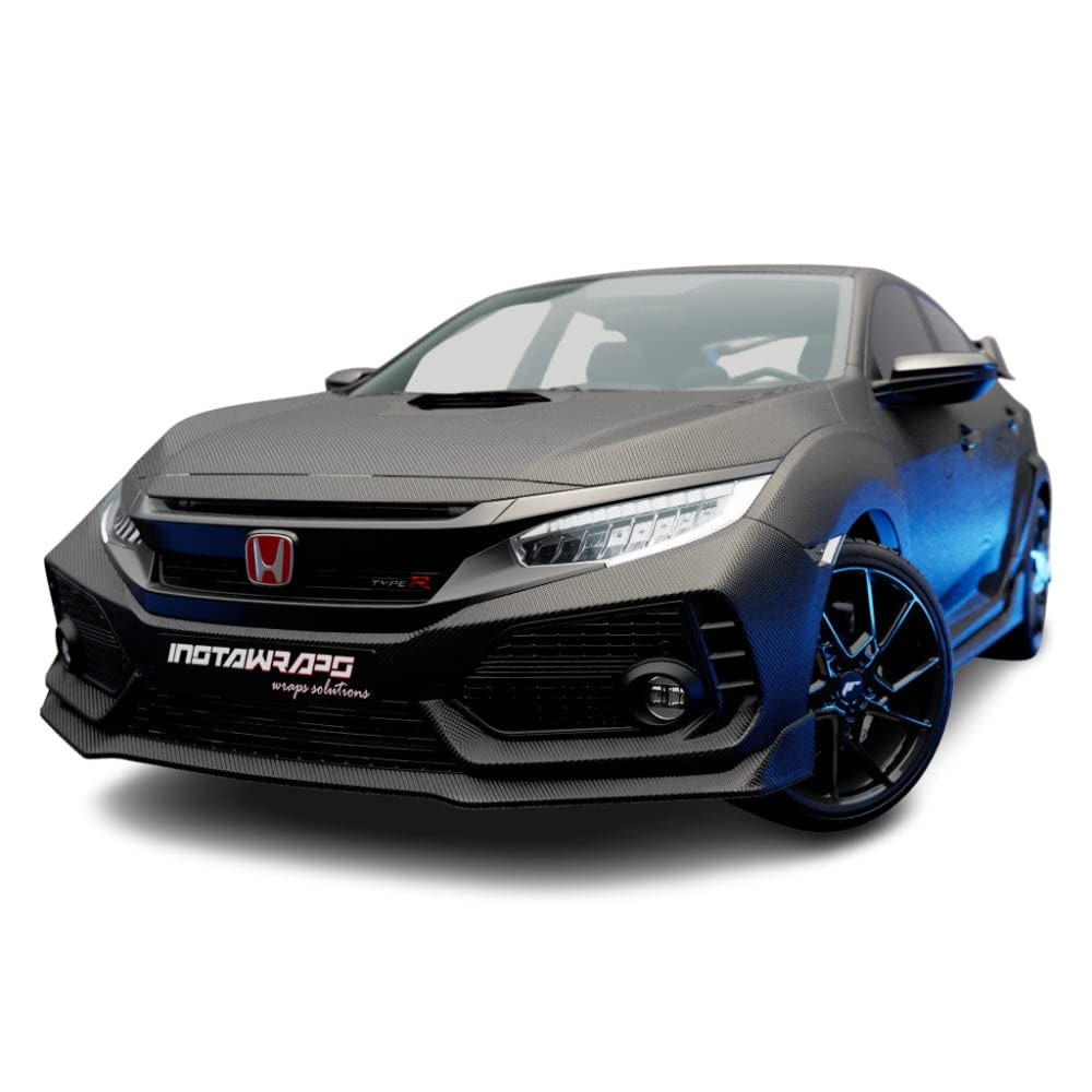 3M Car Wrap Roll 2080 Black Carbon Fiber | Cfs12 | (5Ft X 2Ft (10 Sq/Ft)) | Automotive Vinyl Wrap For Cars - Car Interior Wrap &