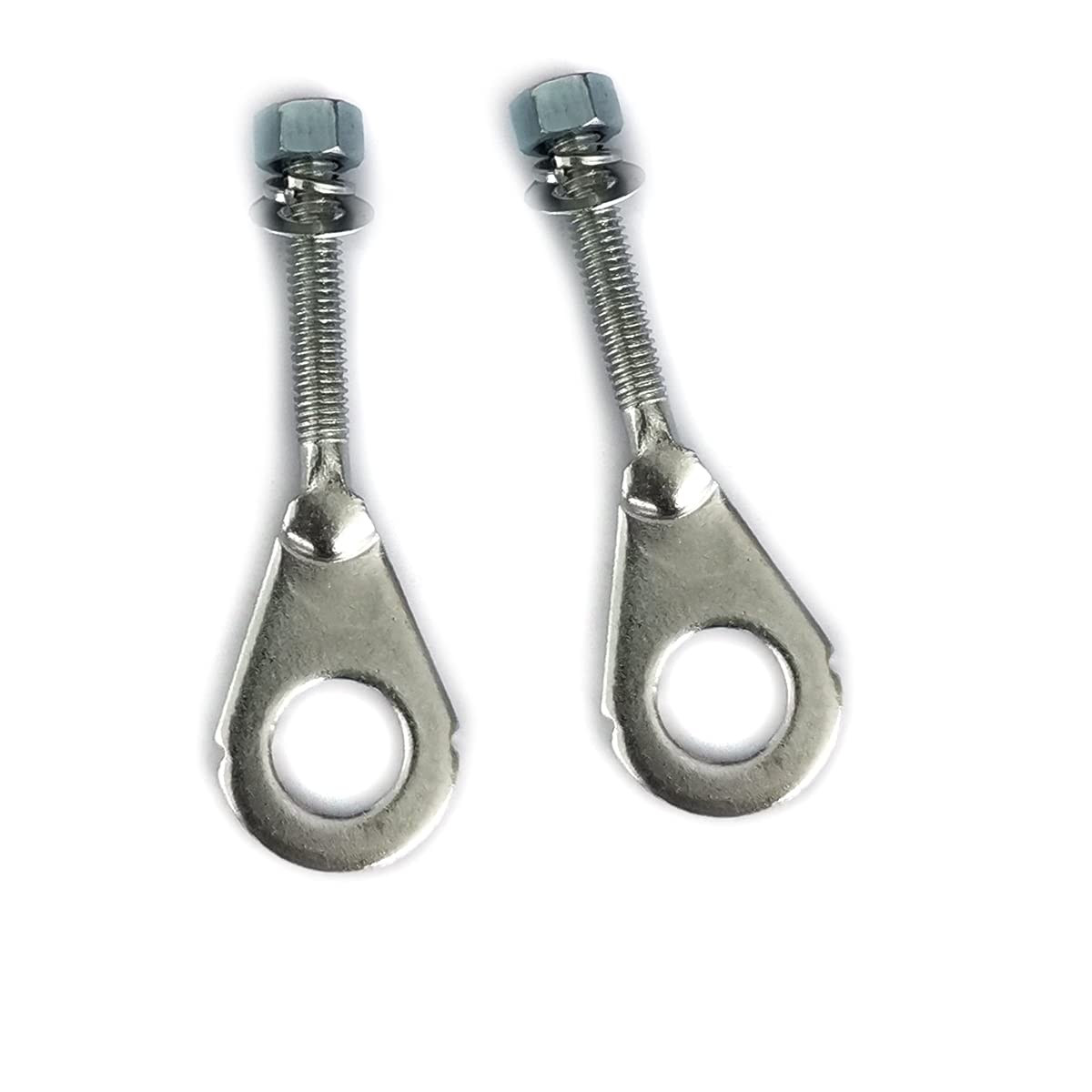 Devmo 2Pcs Rear Chain Adjuster Tensioner Compatible With Honda Xr70 Xr80 Xr100 Crf70 Crf80 Crf100 Ct70 95014-10010