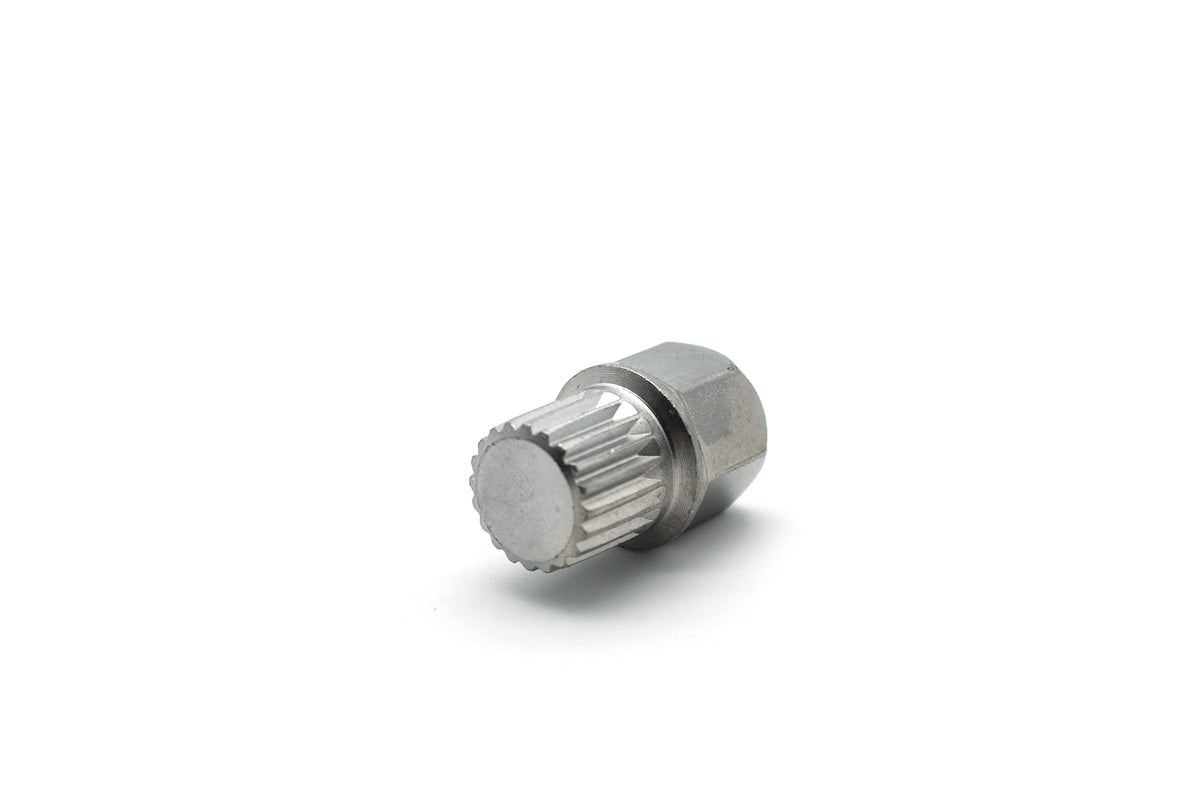 Temo Abc8/20Pt Wheel Lock Lugnut Anti-Theft Lug Nut Screw Removal Key Socket S3057 For Vw Audi