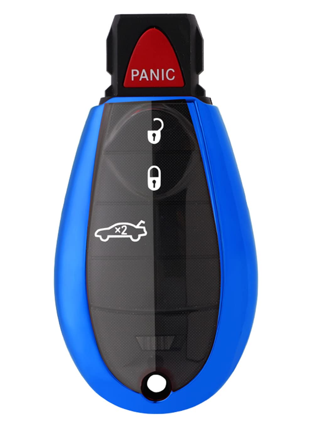 Horande TPU Protector Key Fob Cover Case fit for Dodge Ram 1500 2500 3500 Charger Challenger Durango Grand Caravan Journey Chrys