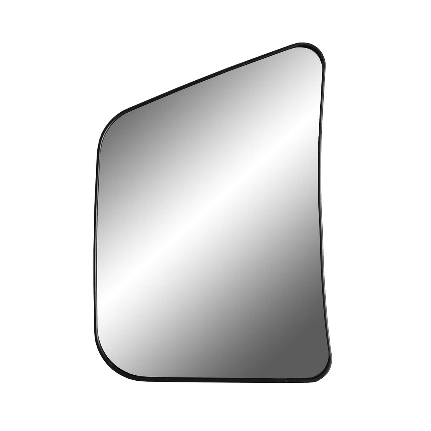 LH Glass Assembly only for Snap & Zap 80930, Convex lens, Driver Side, Replace broken Snap & Zap towing mirror glass, Includes b