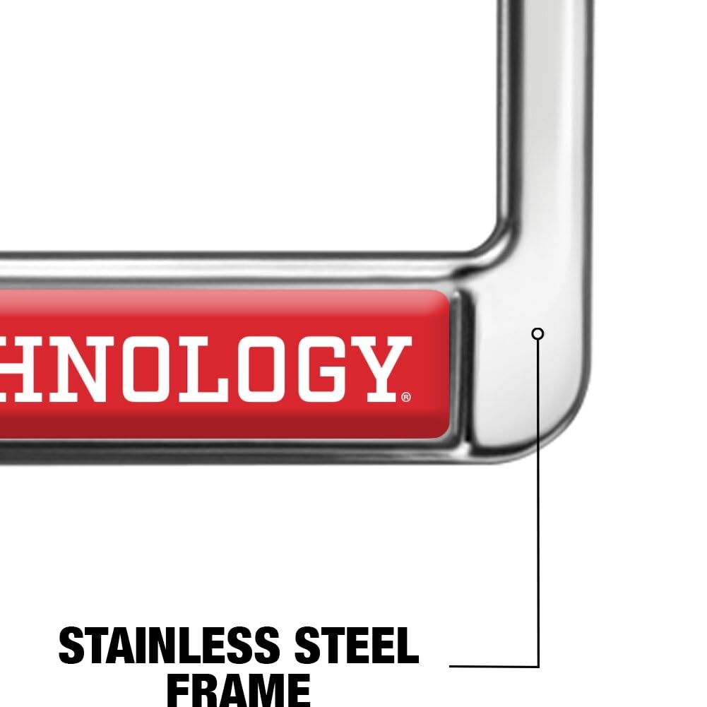 New Jersey Institute of Technology Alumni Full Size Standard License Plate Metal Frame