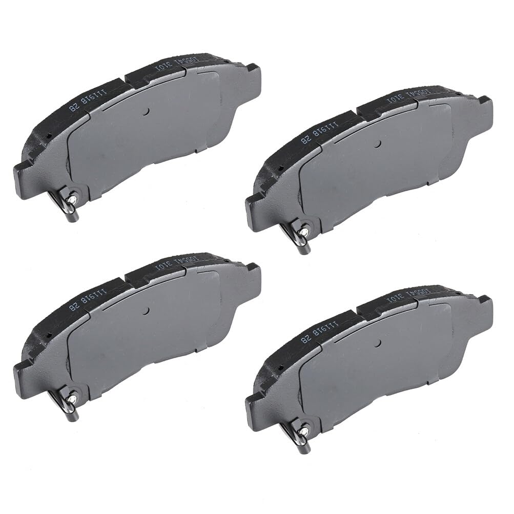 Eccpp D562-7441 4Pcs Front Semi Metallic Disc Brake Pad Set Fit For Geo Prizm 1993-1997,For Toyota Camry 1992-2001,For Toyota Ce