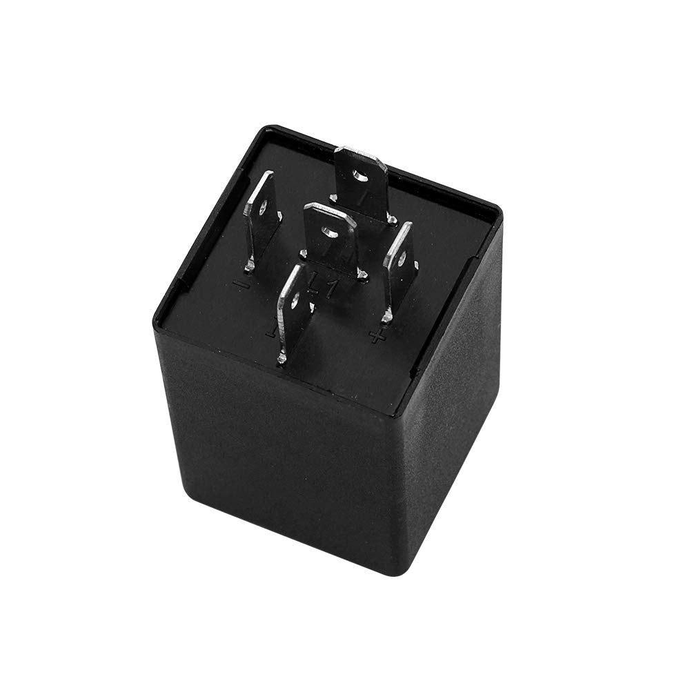 Ep27 Fits For Ford F150 (97-12), F250-F450 (99-10) Super Duty Trucks Ep27 Flasher Realy, Fix Hyper Flash, Compatible Led/Stock B