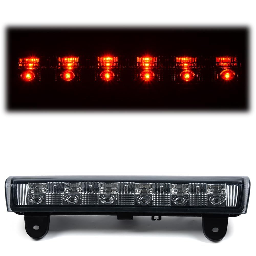 Pit66 Led Bar 3Rd Brake Light Compatible With Dodge Ram 1500 2500 3500 2009-2017 High Mount Stop Light Rear Cargo Lamps X Type S