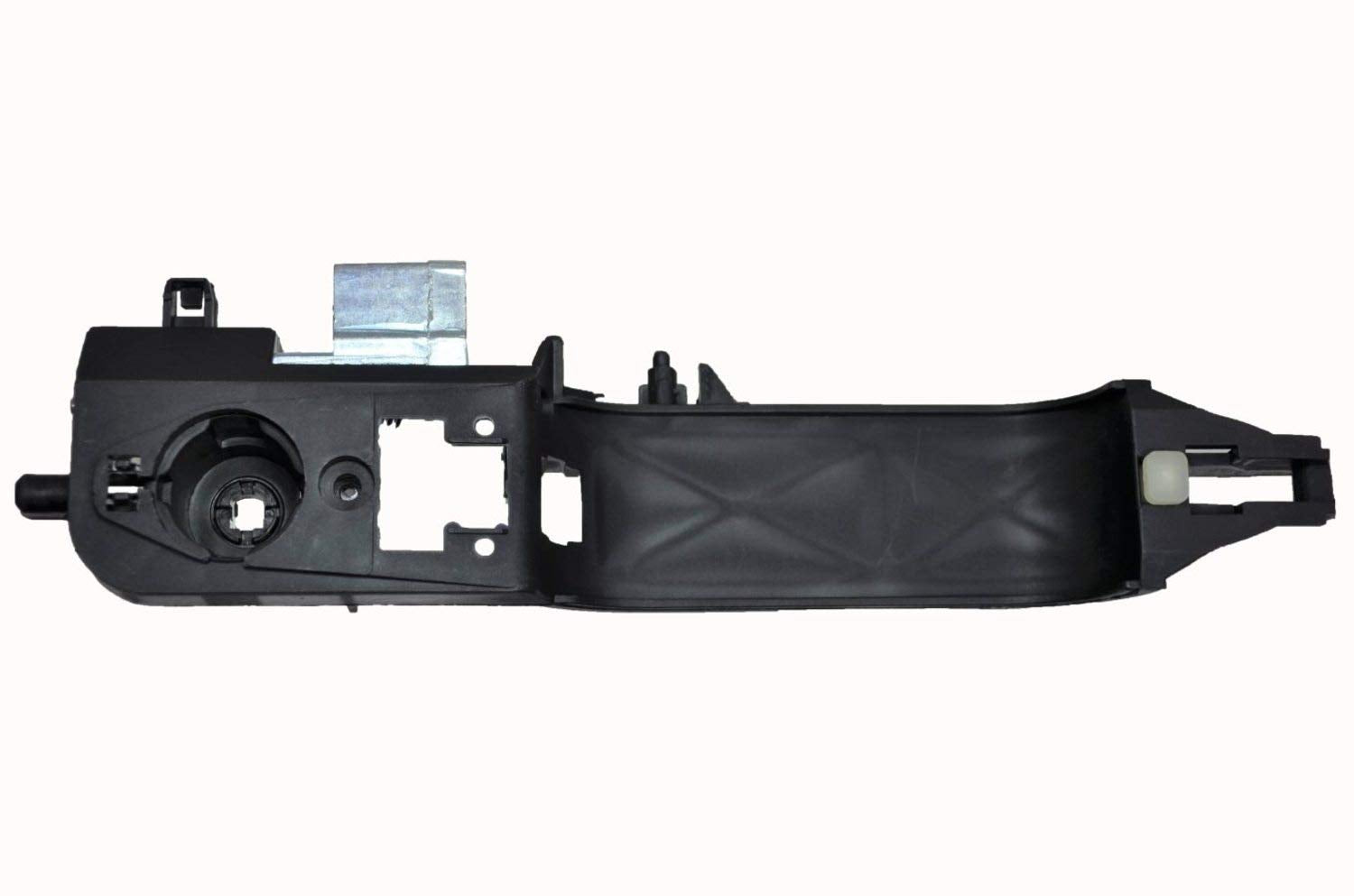 PT Auto Warehouse FO3344S2FR  Exterior Outer Outside Door Handle Base only, Black  Front Right Passenger Side