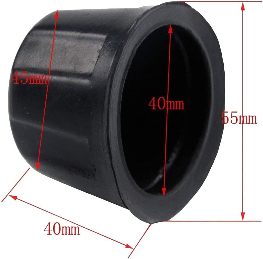 (4 Pieces) Rubber Dust Cover Caps For Atv Quad Go-Kart Rims Wheels 110Cc 125Cc 250Cc