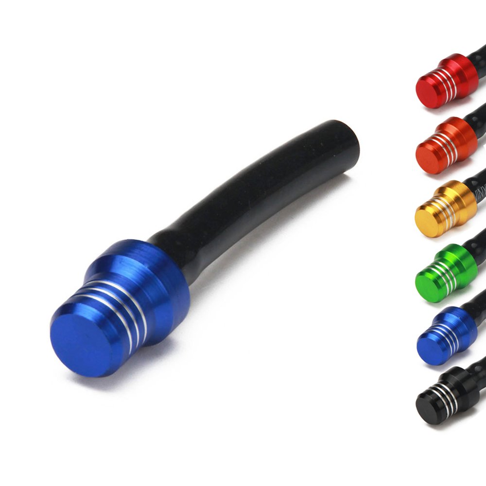 Anxin Motorcycle Gas Cap Air Vent Hose 6 Pcs Fuel Oil Tank Valve Tube Breather Cnc Universal For 50-450Cc Yz Yzf Ttr Pw Drz Yfz