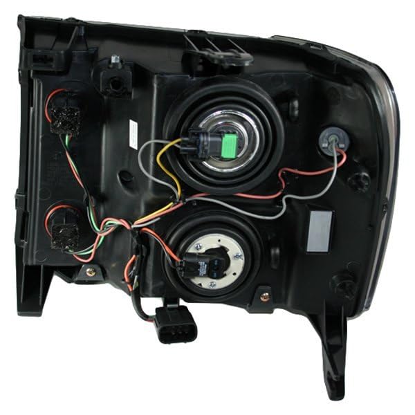 Trq Driver & Passenger Side Headlight Assembly Set Headlights Driver & Passenger Side Compatible With 2007-2013 Gmc Sierra 1500