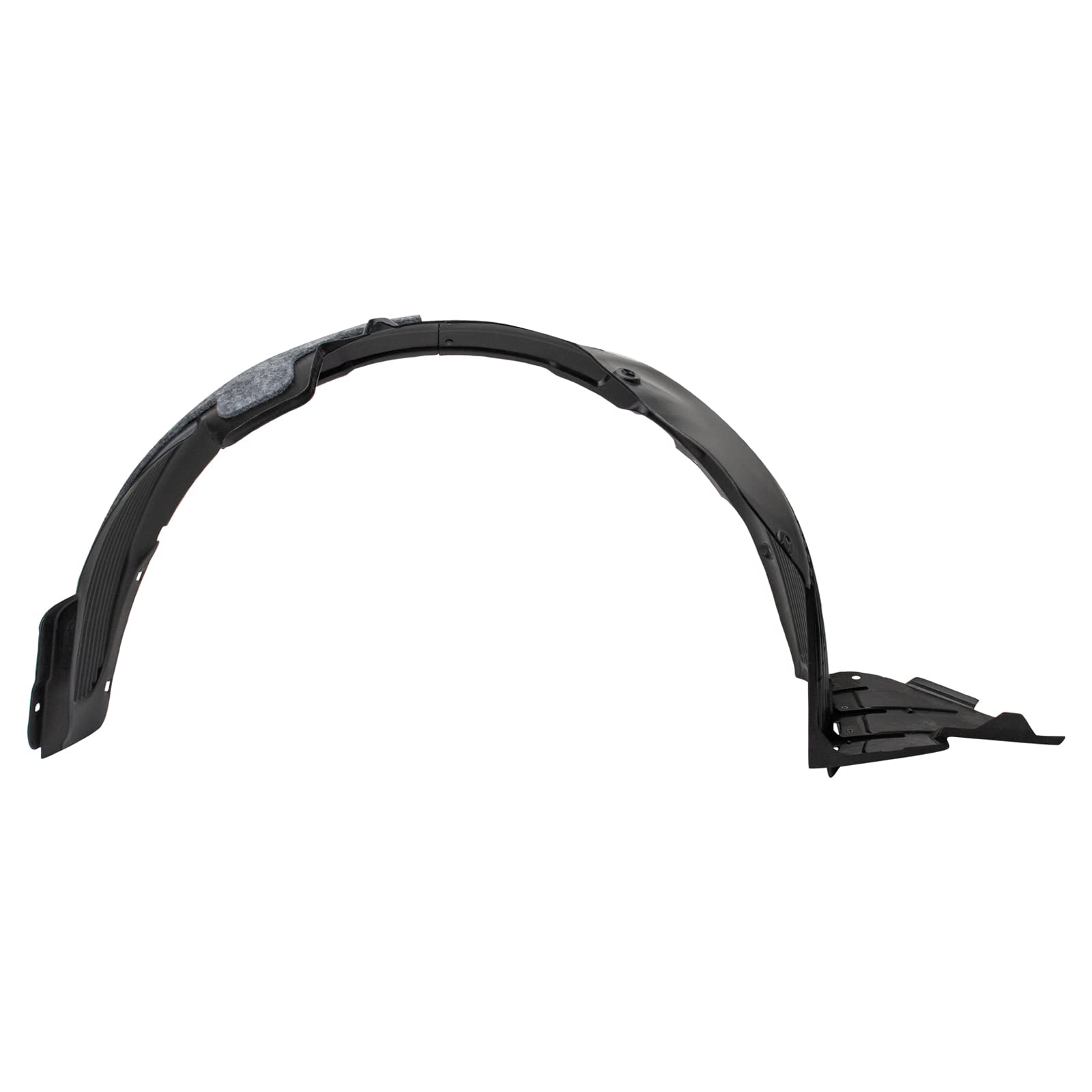 Trq Front Inner Fender Liner Set Compatible With 2017-2018 Kia Forte Ki1248153 Ki1249153