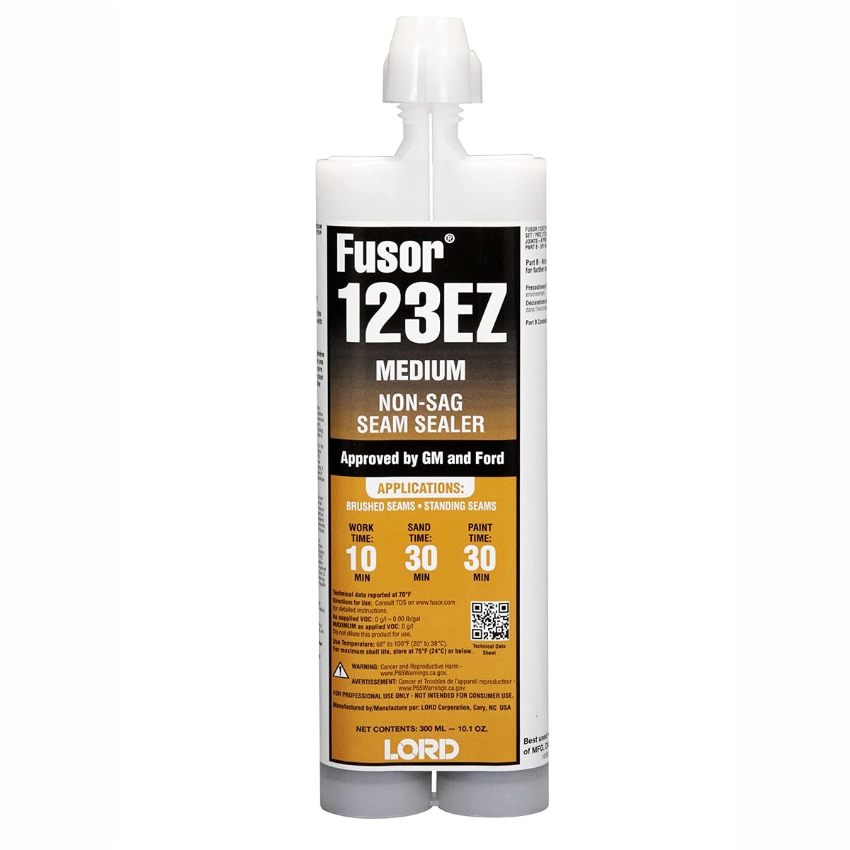 Factory Match Catalyzed Seam Sealer (Medium-Set, Non-Sag), 10.1 Oz.