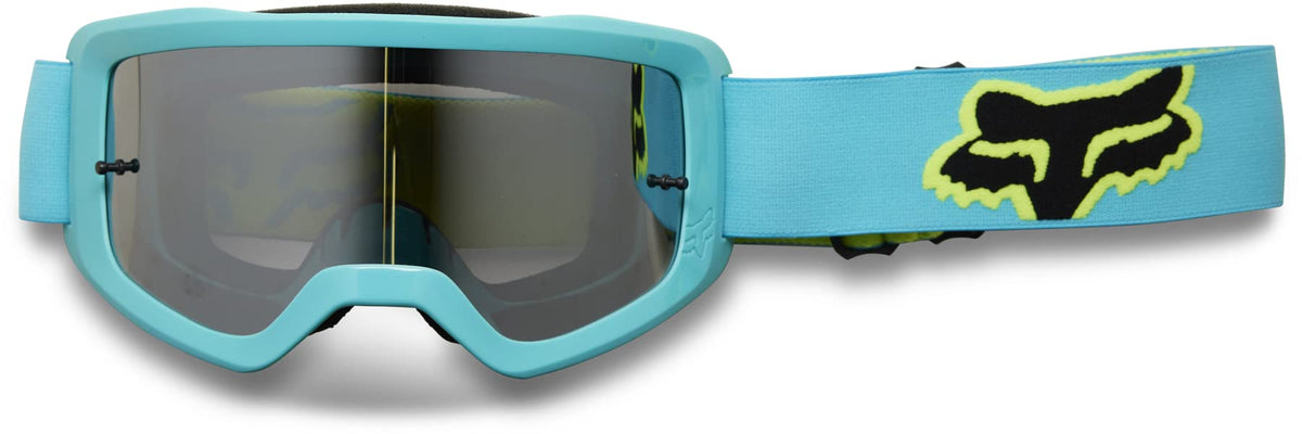 Fox Racing Main Motocross Goggle, Stray Teal - Clear Lens