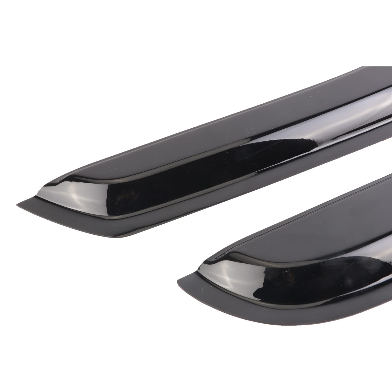 Sontian Window Visor Wind Deflector 4Pcs Out-Channel Tape-On Nice Rain Guards Set Compatible With 2004-2008 Ford F-150 Super/Cre