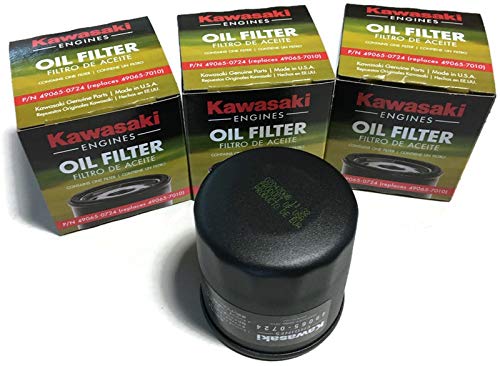 Kawasaki 3 Pack Genuine 49065-0724 49065-7010 Am107423 Oil Filter Made In The Usa