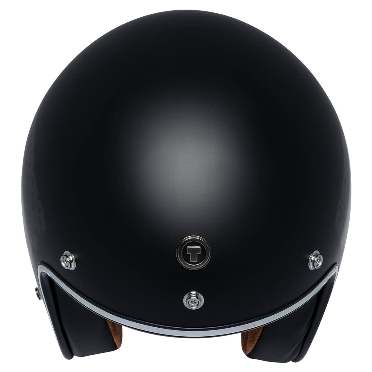 Torc T50 Route 66 3/4 Helmet With 'Black Flag' Graphic (Flat Black, Xx-Large)