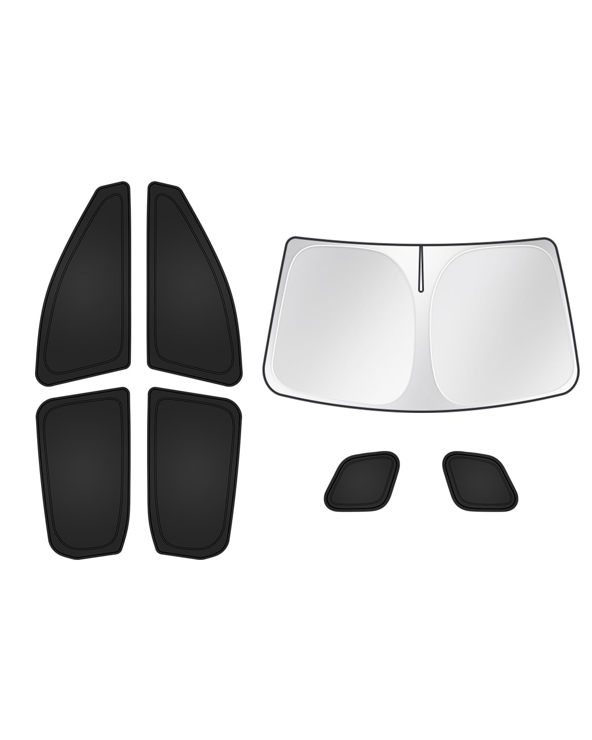 Canvcle Sunshades For 2025 Nissan Kicks Accessories Windshield Sun Shade Side Rear Window Shade Cover Sun Visor Shield Privacy P