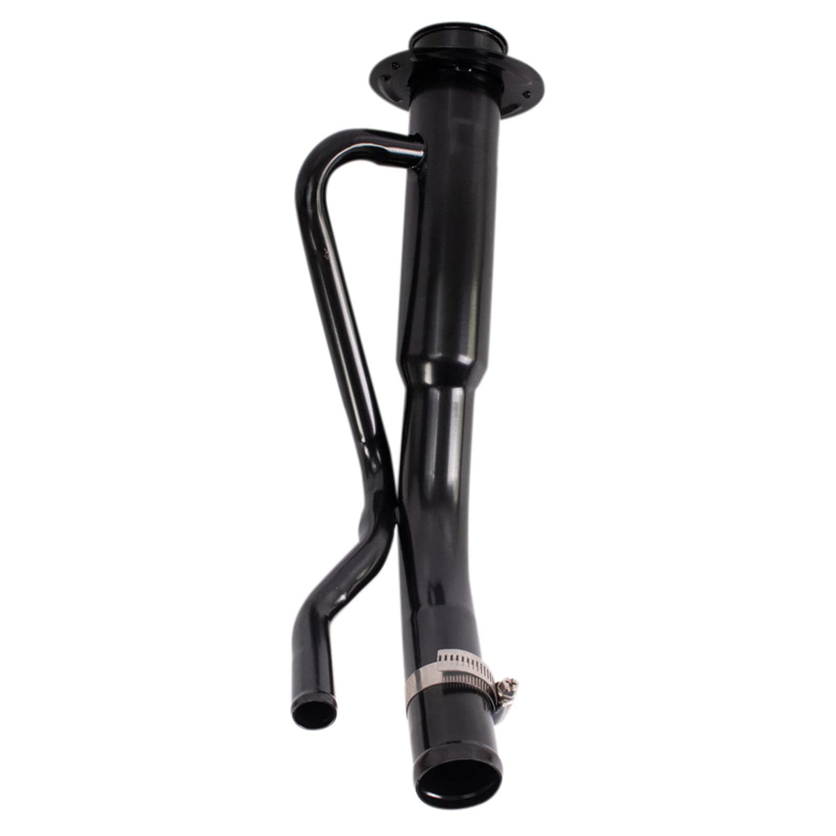 TRQ Fuel Tank Filler Neck Black Compatible with 1997-1998 Ford E-350 Econoline 1997-2002 E-350 Econoline Club Wagon