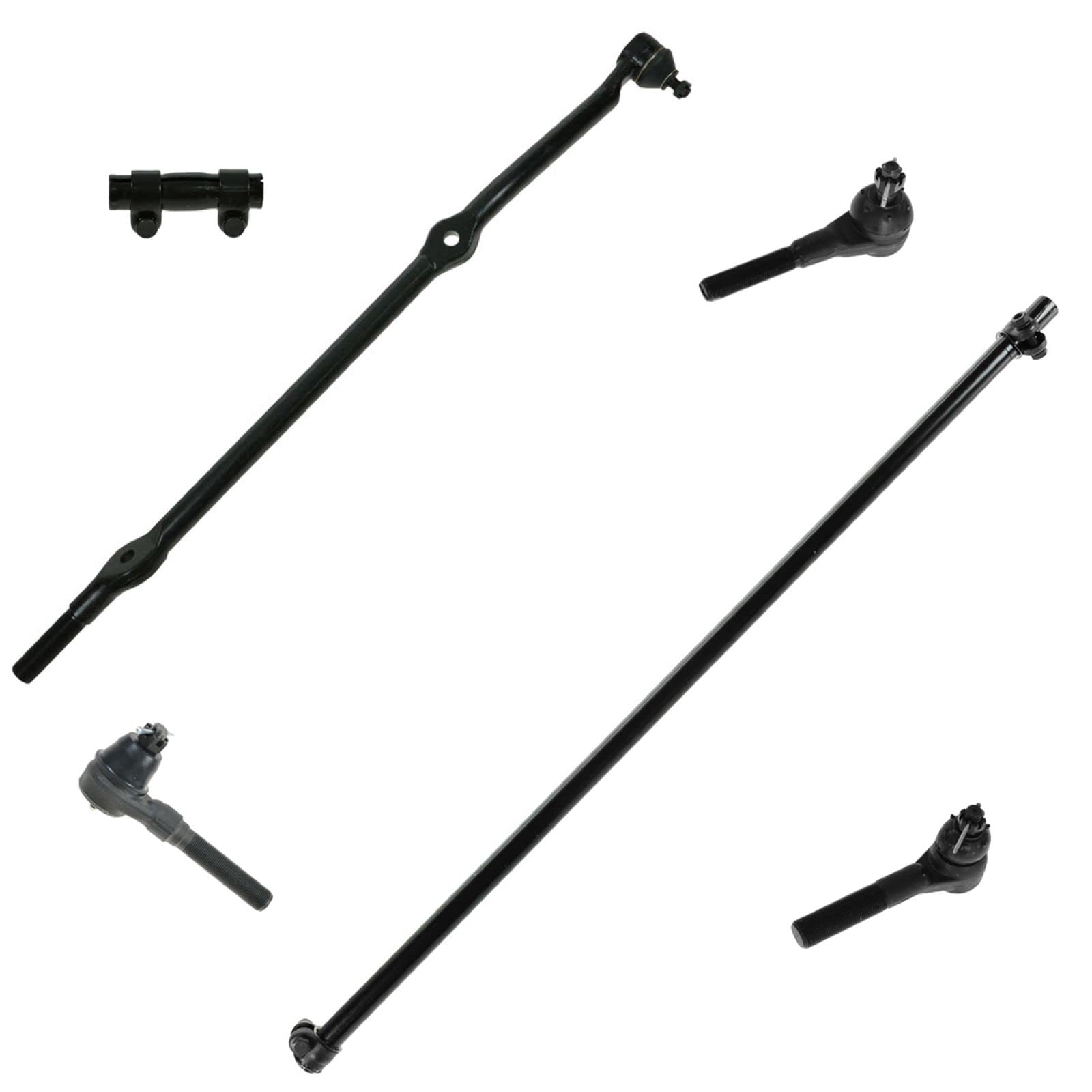 TRQ Front Tie Rod Set Compatible with 1993-1998 Jeep Grand Cherokee