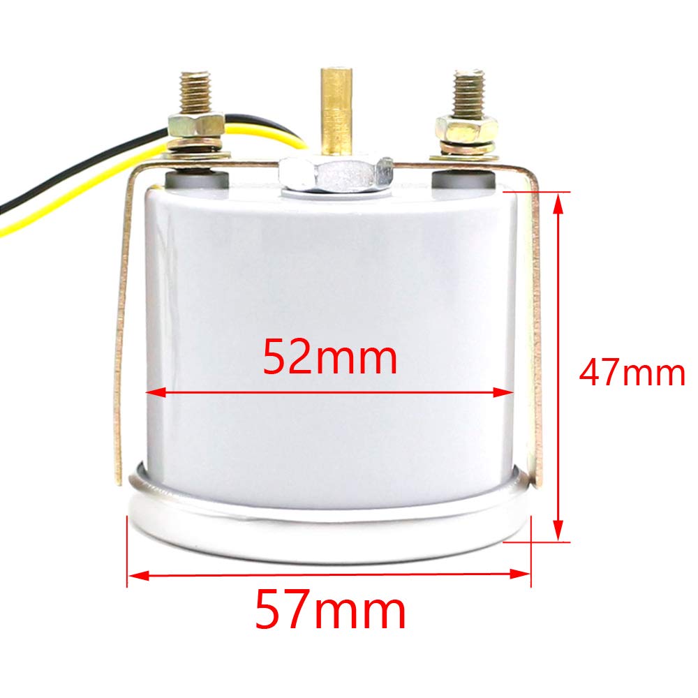 Esupport Car 2'' 52Mm Turbo Vacuum Gauge Meter Automotive Universal