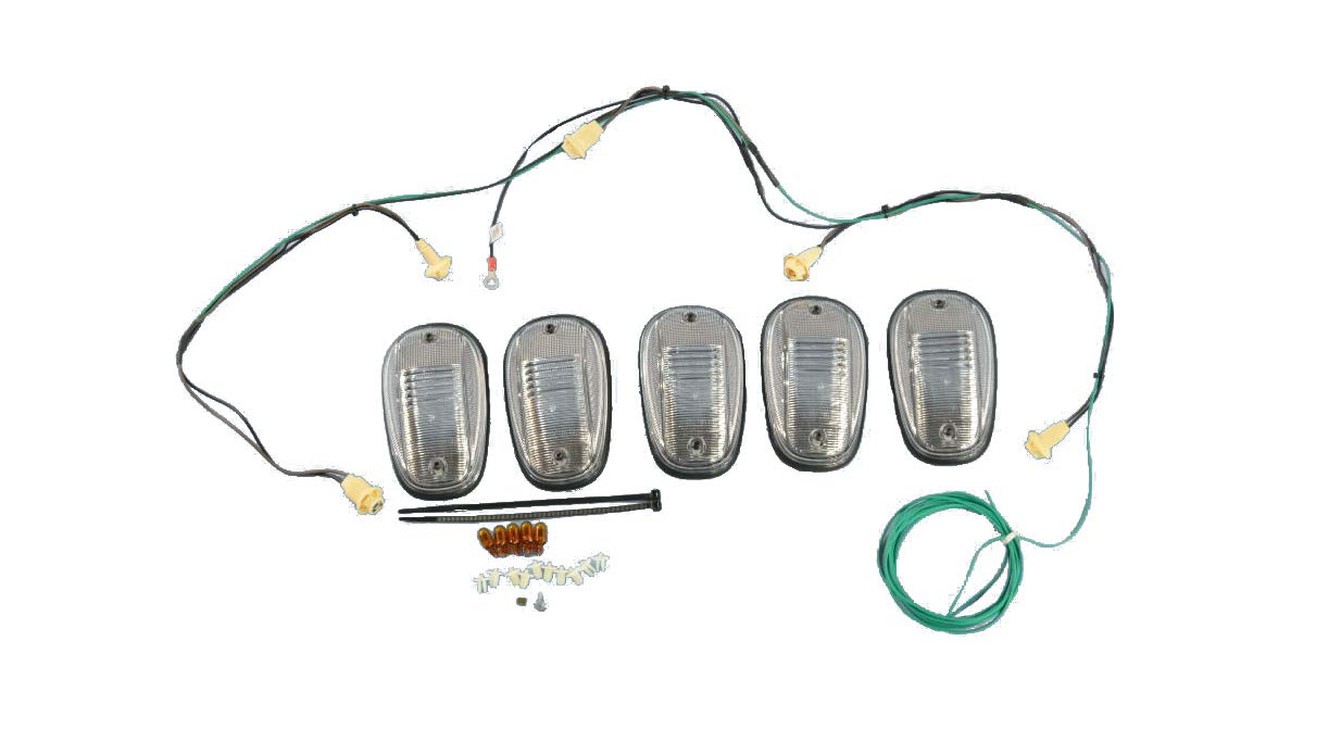 Dodge Ram 1500 2500 3500 Roof Cab Clearance Lamps Light Kit Mopar Oem