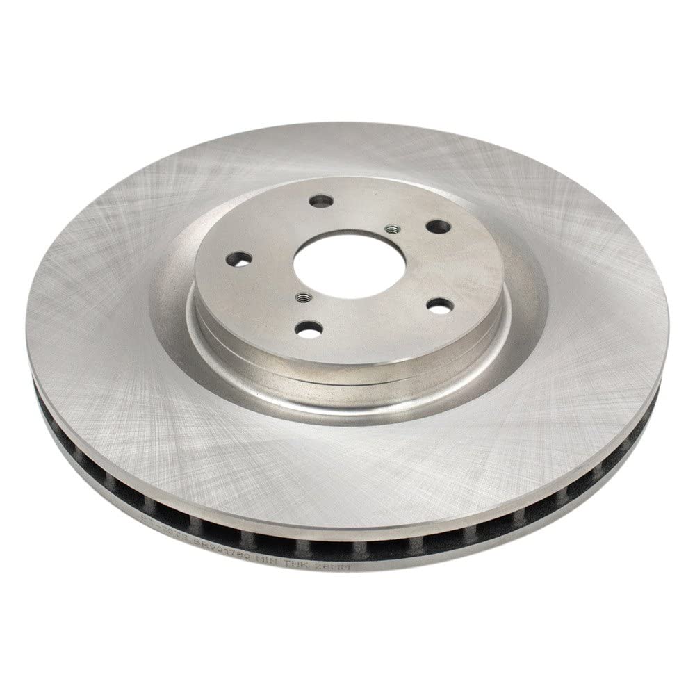 Trq Front Brake Rotors Set Vented Compatible With 2019-2024 Subaru Ascent