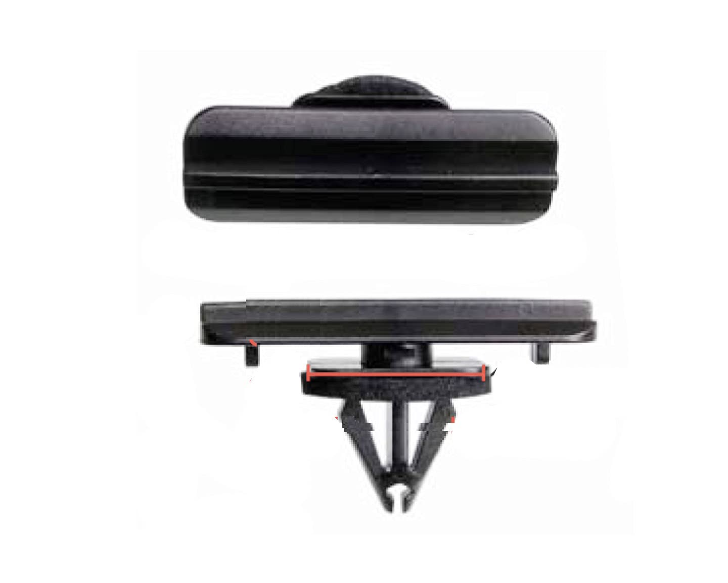 Autobahn88 Retainer Clip For Fender Flare, Compatible With Chrysler Jeep Commander 2006-On (Oem: 5189181Aa) (Pack Of 20)